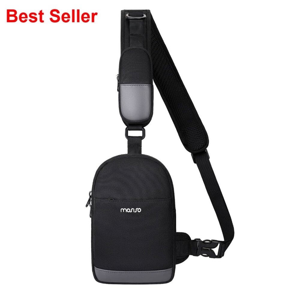 Polyester Mini Sling Bag Crossbody Phone Holder Daypack